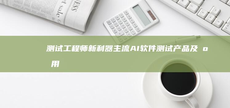 测试工程师新利器：主流AI软件测试产品及应用价值深度解读|用例|自动化