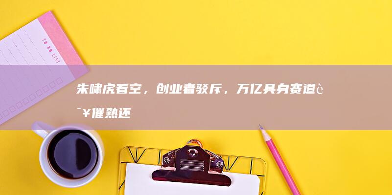 朱啸虎看空，创业者驳斥，万亿具身赛道该催熟还是慢炖|创投|投资机构|张颖|融资