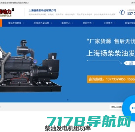 柴油发电机-柴油发电机组-上海扬柴发动机有限公司