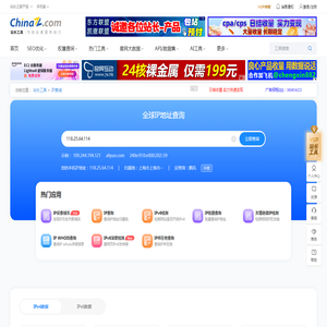 IP/IPV6查询