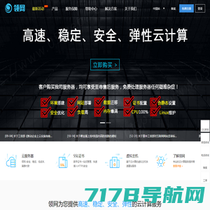 领网 - 免备案服务器 - 香港云主机 - 领先的云服务器提供商