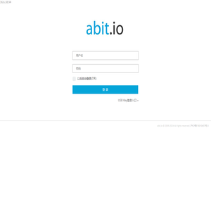 登录
            -
abit.io
