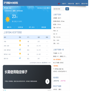 天气预报24小时详情,历史每月气温降雨查询
