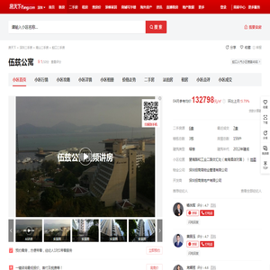 【深圳伍兹公寓小区,二手房,租房】